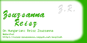 zsuzsanna reisz business card